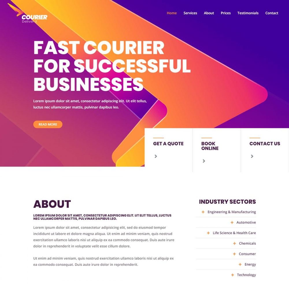 Courier & Delivery Services