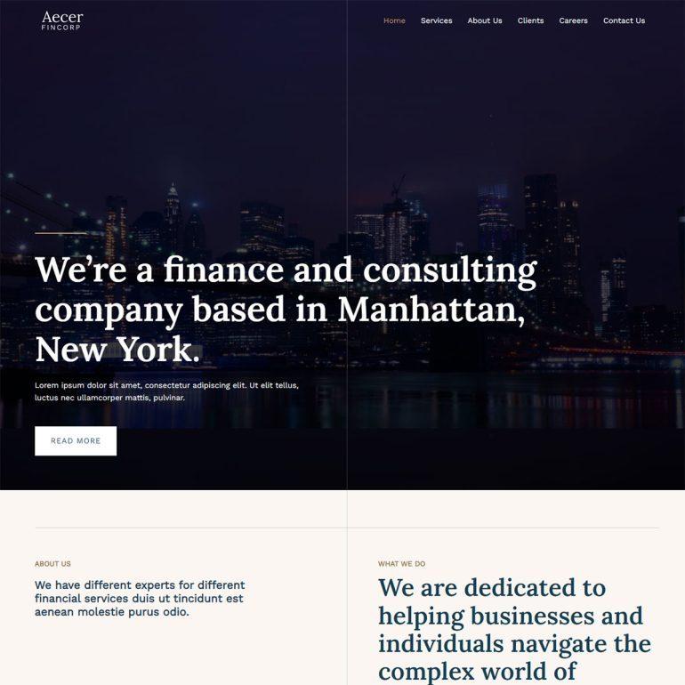 Finance & Consulting