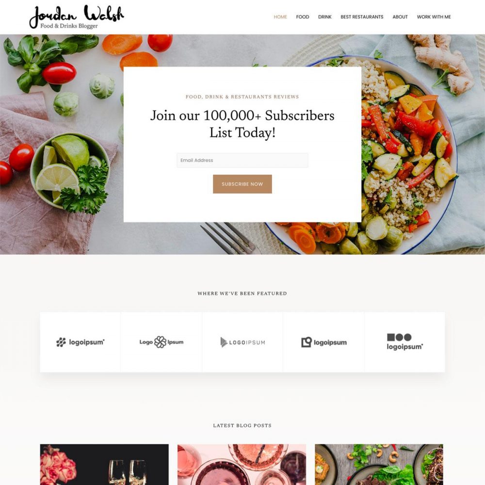 Food & Drinks Blogger