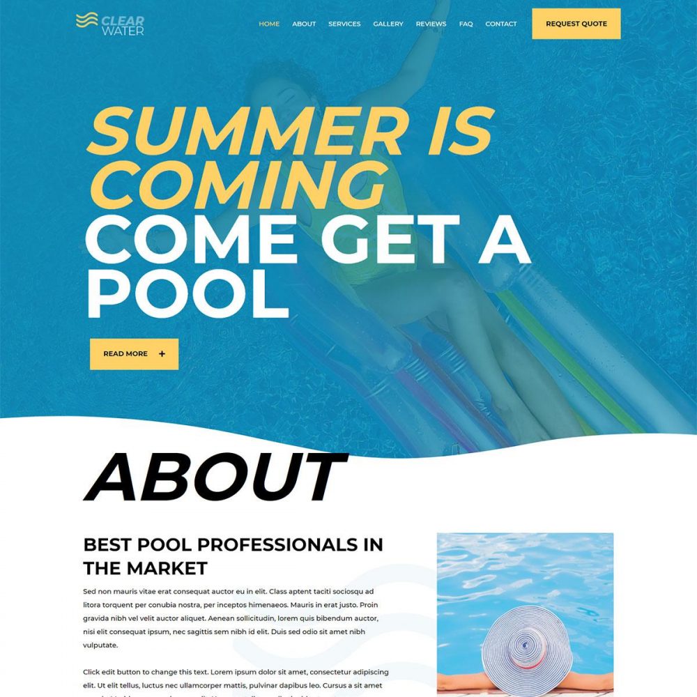 Swimming Pool Services