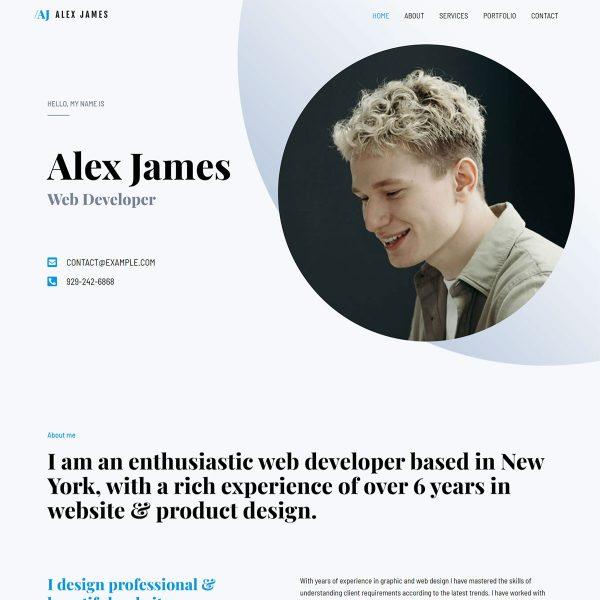 Portfolio & CV