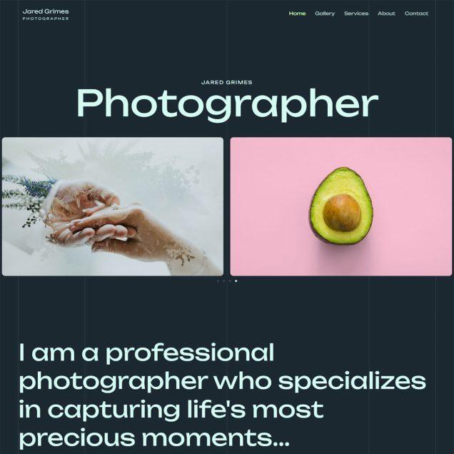 Photographer Portfolio