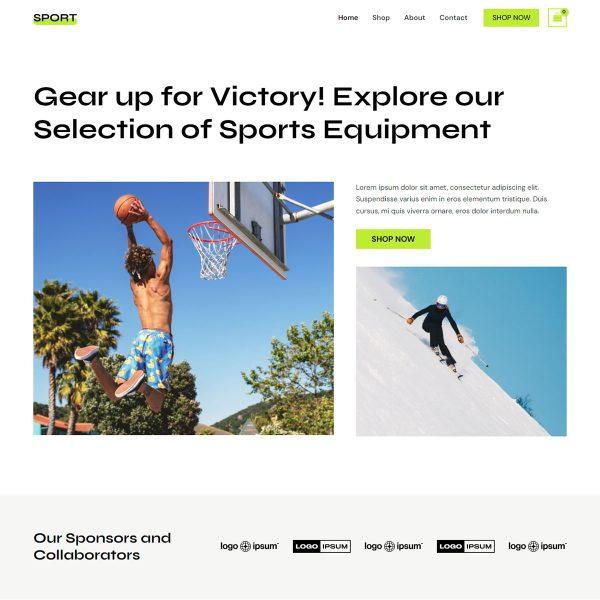 Sports Equipment Store