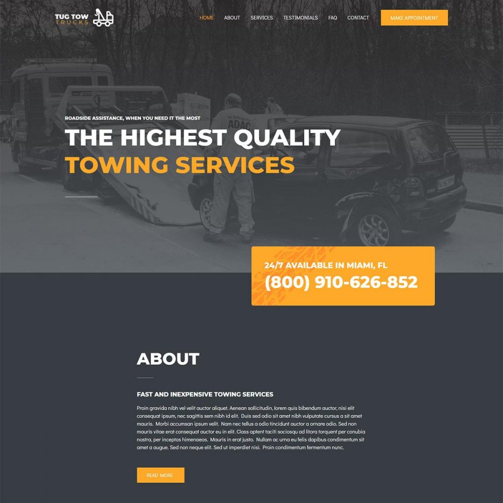 Towing Services&ZeroWidthSpace;